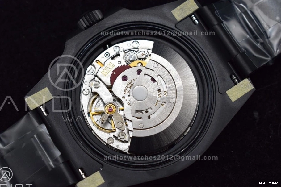 DLC VSF Popular Submariner VS Bracelet on Yellow DLC Best Black Edition DIW Dial 1:1 476 0416